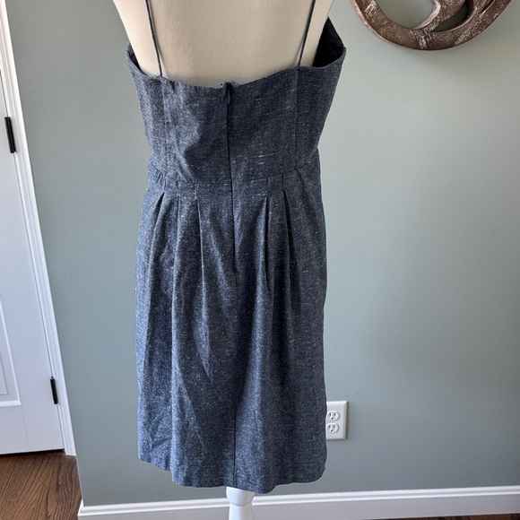 Elegant Madewell Blue Spaghetti Strap Dress size 12 - Picture 6 of 8